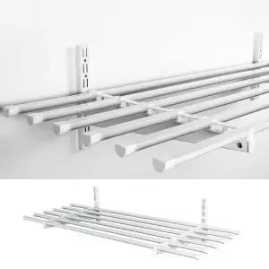 반달 벽 선반 벽걸이 파이프 수납 다용도 벽 선반 주방 거실 공간활용 브라켓 높이 철제 조절