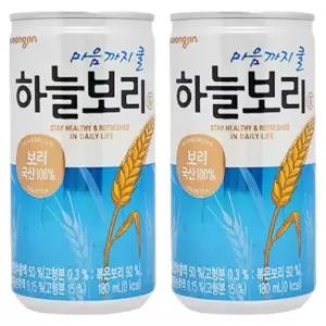 웅진 하늘보리 180ml x 60캔 (30캔x2박스)