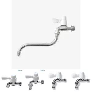 목돌림꼭지 가로꼭지 단수전/수도꼭지/원터치핸들/수전/수도/세탁기/베란다/발코니/다용도/주방/화장실/숙