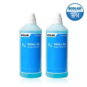이콜랩 파워포스프로(Power Force PRO) 1Lx2개 (다목적세정제 후드 렌지 인덕션)