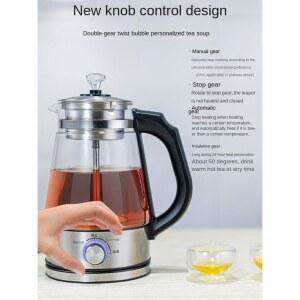 여행용전기포트 주전자 전기 유리 차 커피 스마트 물 보일러 냄비 주방 220v 보온 인퓨저 가전