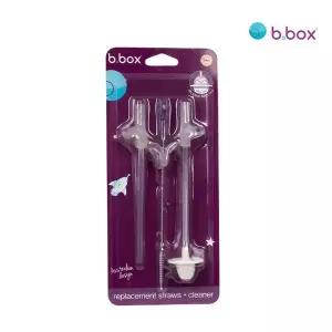 [피에스타]비박스 스스로 첫 빨대컵 교체용 빨대 + 세척 브러쉬 세트