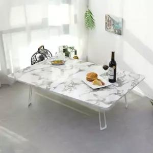 PET 타원형 접이식 좌식 소파 거실 테이블 1200