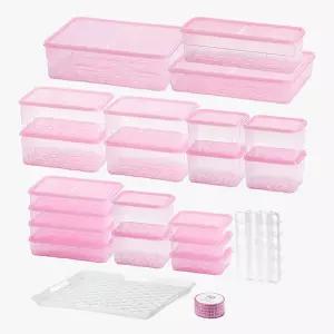 땡스소윤 냉동실 전용 밀폐용기 용기내세트