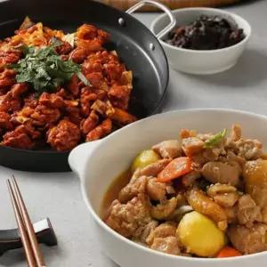 춘천 닭갈비 500g 12팩 ( 순살 춘천닭갈비 6팩 + 간장닭갈비 6팩)
