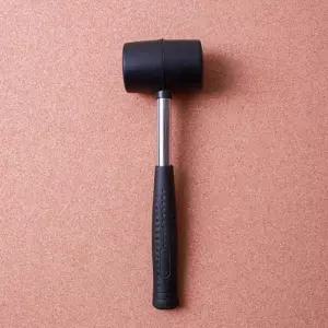 (300g) 고무 망치/캠핑/나무/타일/목수/자루/손잡이/가구/조립용/내구성/해머/손망치/팩망치/논슬립/그립