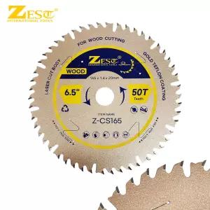 제스트 테프론코팅 원형 목공용날 165mm Z-CS165