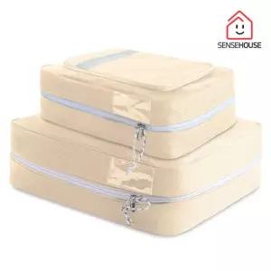 [센스하우스] 이불 압축 파우치 (여행용 L+M) 2종세트(CN9957)