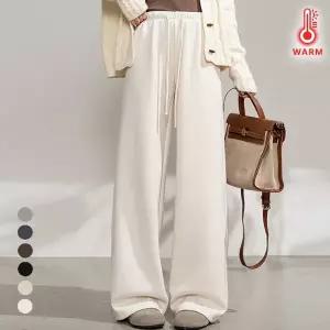 KARRA 와이드코지기모팬츠_A5W0861