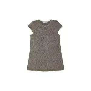 콜로신스 Weird Drop Top Dress Khaki Charcoal 374041