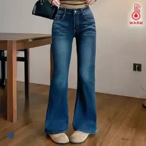 KARRA (77까지)기모네이비부츠컷데님팬츠_A5W0911