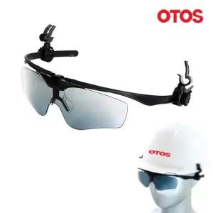 안전모 클립 결합 차광 오토스 미러 보안경 보안고글 안전안경 안전모부착형 추천 보안경추천