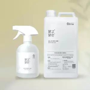 [온다숲] 아토피협회인증 피톤치드 편백수 스프레이 맑고맑은 탈취제 냄새 제거 500ml + 1L