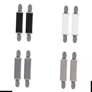 옷 소매 고정 멜빵 2P 와이셔츠 짧은 집게 멜빵 원피스허리 소매 클립 양복 안빠지게 고정 팔 옷