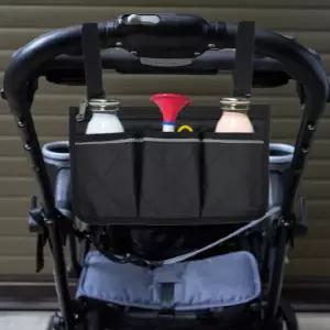 휠체어 주머니 포켓 보조 유모차 휠체어 수납 가방 소지품 다용도 걸이형 내구성 오피스 봉거치 사무용