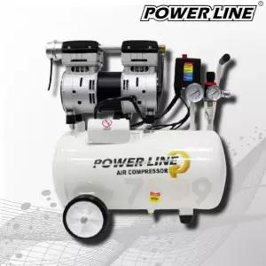 파워라인 저소음 콤프레셔 PL-20ST 2마력 24L 오일리스 콤프레샤