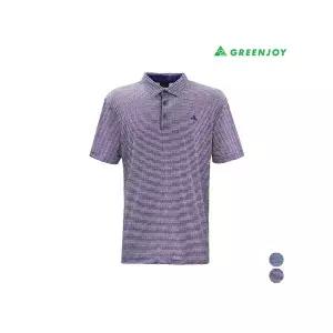 [아웃도어스/그린조이]남성 물결 패턴 티셔츠