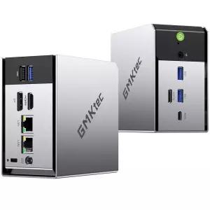 GMKtec 미니 PC AMD Ryzen 5 PRO 6650H (6C/12T 4.50Ghz) 듀얼 NIC LAN 2.5GbE 16GB DDR5 1TB NVME SSD Ocu