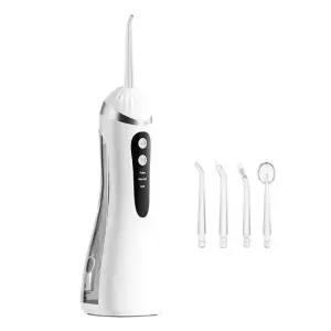 휴대용 구강세정기 화이트  3초 강력 세척기 무선 물치실 칫솔 치간 J165