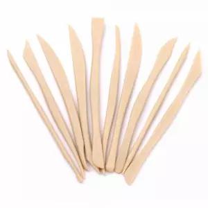 (10종 세트) 찰흙 지점토 점토 클레이 도구/도예/공구/스크래퍼/점토툴/헤라/조소/세트/놀이/스파츄라