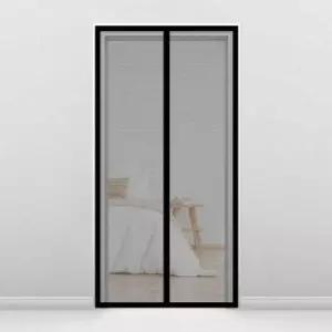 자석 모기장 90x210cm 블랙 붙이는모기장 여름모기장