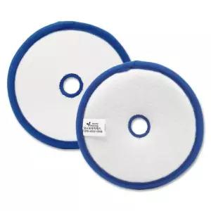 원형 물걸레 청소포 부착패드 15cm 타공형 2매 물걸레청소 리필 포 용 부착 패드