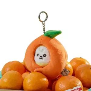 (정품) BT21 CHIMMY 베이비 오렌지 파티 인형 키링