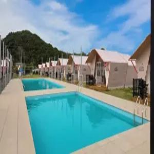 [경기 펜션] 대부도 글램탑 럭셔리글램핑&키즈수영장캠핑장 (제부도,대부도)