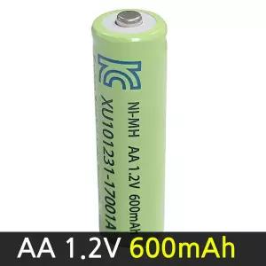 태양광충전지 AA 600mah 건전지 충전용배터리 정원등 니켈수소전지
