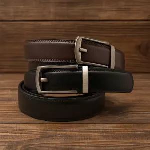 남자 자동 벨트 페이크 요술버클 정장 요술벨트 아빠선물 혁띠 허리띠 혁대 빅사이즈 가능