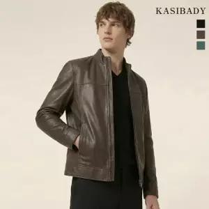 카시바디 남성 양가죽 미니멀 집업 자켓1177407