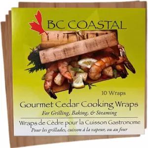 BC 코스탈 프리미엄 시더 랩 6인치 x - 연어와 새우를 굽는 초박형 요리 그릴 각 랩을 3개로 잘라