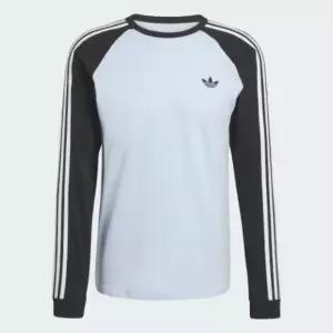 긴팔티 UQA KE2424 3-스트라이프 롱 슬리브 티셔츠