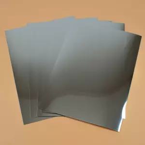 일반거울지(A4/5장세트) 거울 거울지 종이거울 거울종이 안전거울