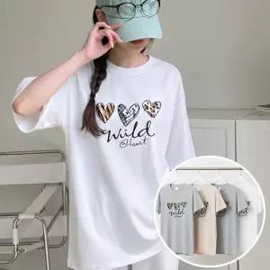 와일드호피 BOX 여성 오버핏 반팔 티셔츠 (4컬러) 박스티 빅사이즈