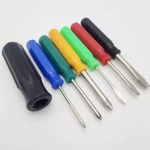 드라이버 일본 세트 미니 6P/정비/작업용/조립/수리/DIY/가정용/전문가/십자/일자/전자/제품/나사/분해/자