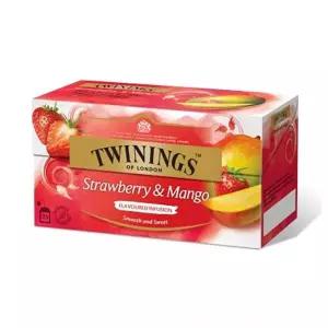 트와이닝 허브차 스트로베리 망고 2g x 25티백/우려/먹는/선물용/차세트/대접용/맛있는차/물대신/허브/차선