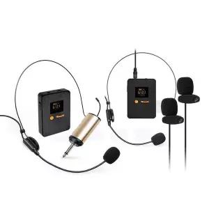 UHF 146YDF26 무선 핀 마이크 헤드셋 / 수신기 세트