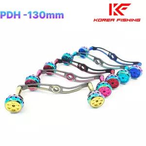 KF 베이트릴 초경량 튜닝 핸들 더블핸들 전체길이 140mm 축간길이 130mm 알루미늄 제질