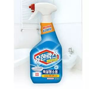 유한락스 멀티액션 욕실 청소 세정제 510ml 3개/주방/화장실/공장/관공서/청소용/세제/락스/바닥/곰팡이/제