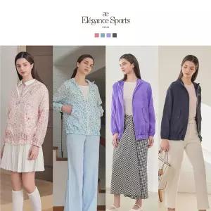 [Elegance Sports] 엘레강스스포츠 26SS 여성 에어홀 윈드 재킷 1종