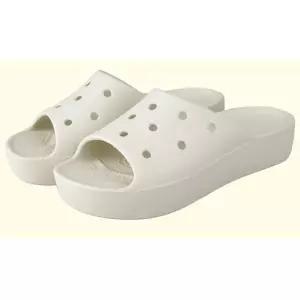 [크록스]클래식 플랫폼 슬라이드 여성 키높이 슬리퍼 208180-2Y2 730314
