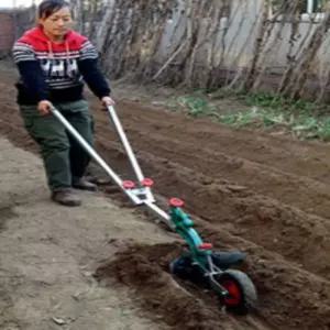 고랑파는기계 밭갈기 수동 단일 쟁기 소형 쟁기날 농업용