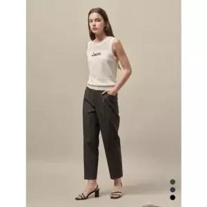 [갤러리아] 밴딩 스트레이트 핏 팬츠 VOBDL5M3131