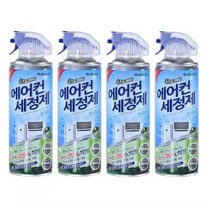 산도깨비 에어컨세정제 스프레이 330ml, 4개