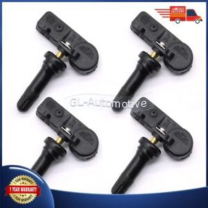 4PCS 9673860880 433MHZ TPMS 타이어 압력 센서 시트로엥 C4 베를링고 푸조 3008 DS DS5용