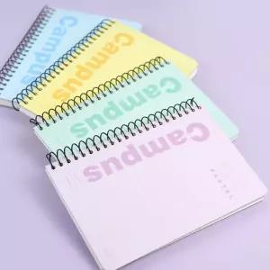 핑크풋 파스텔 캠퍼스 원링노트 /4개입 f329