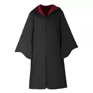 성인 및 청소년용 후드가 달린 마법사 로브 망토, 마술사 의상, 망토, 할로윈 코스튬, 남성 및 여성용 드레