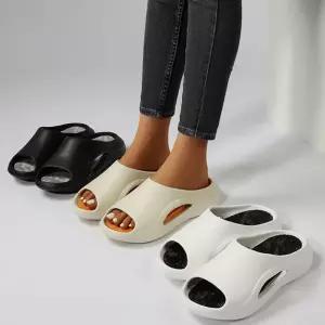 발편한 슬리퍼 아치 쿠션 슬리퍼 키높이 실내화 층간소음방지 거실화 사무실