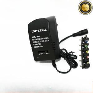 조정 가능한 전원 충전기 다중 전압 변환기 AC220V에서 DC3V4.5V6V7.5V9V12V 7A 36W 범용 어댑터 EUUS 플러